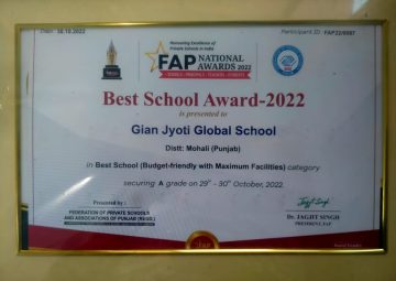 Best School Award-2022
