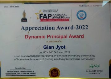 Appreciation Award-2022